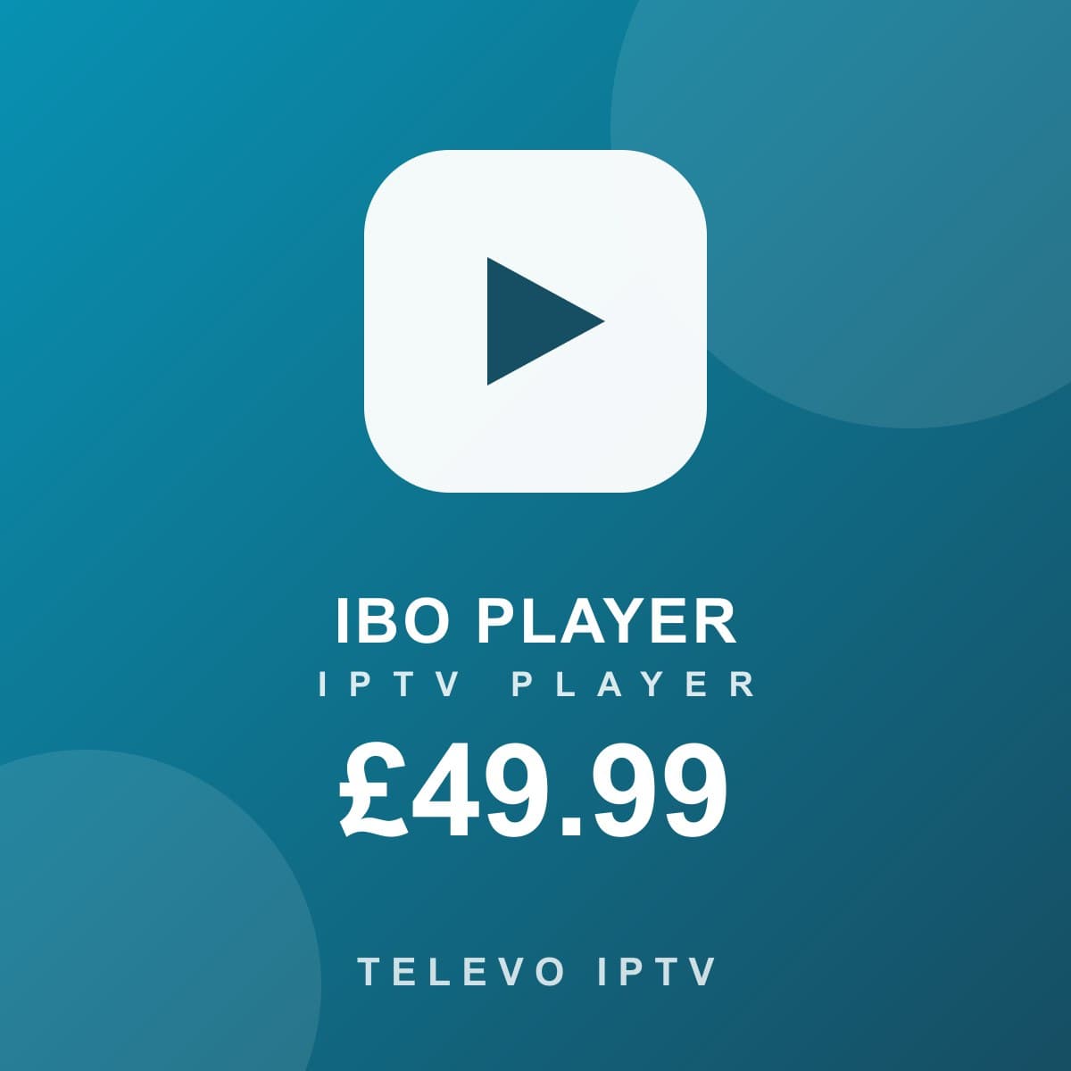 IBO Player IPTV Subscription, 12 Months plan artwork