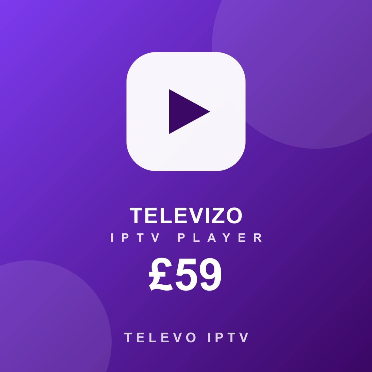 Televizo IPTV Player, 12 Months Full Playlist plan artwork